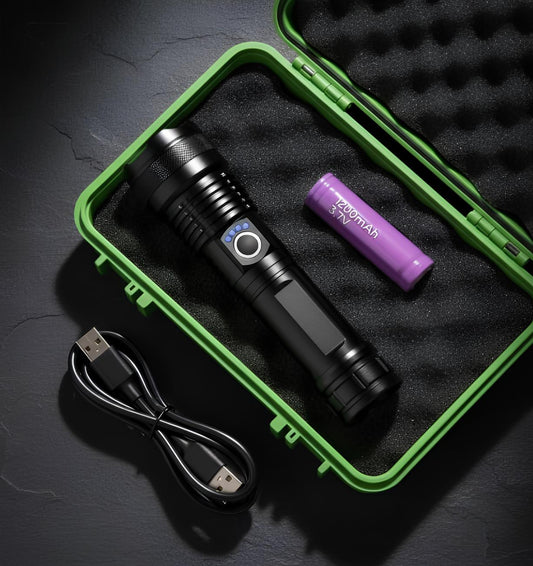 TacticalBeam™  – MOCNA latarka taktyczna